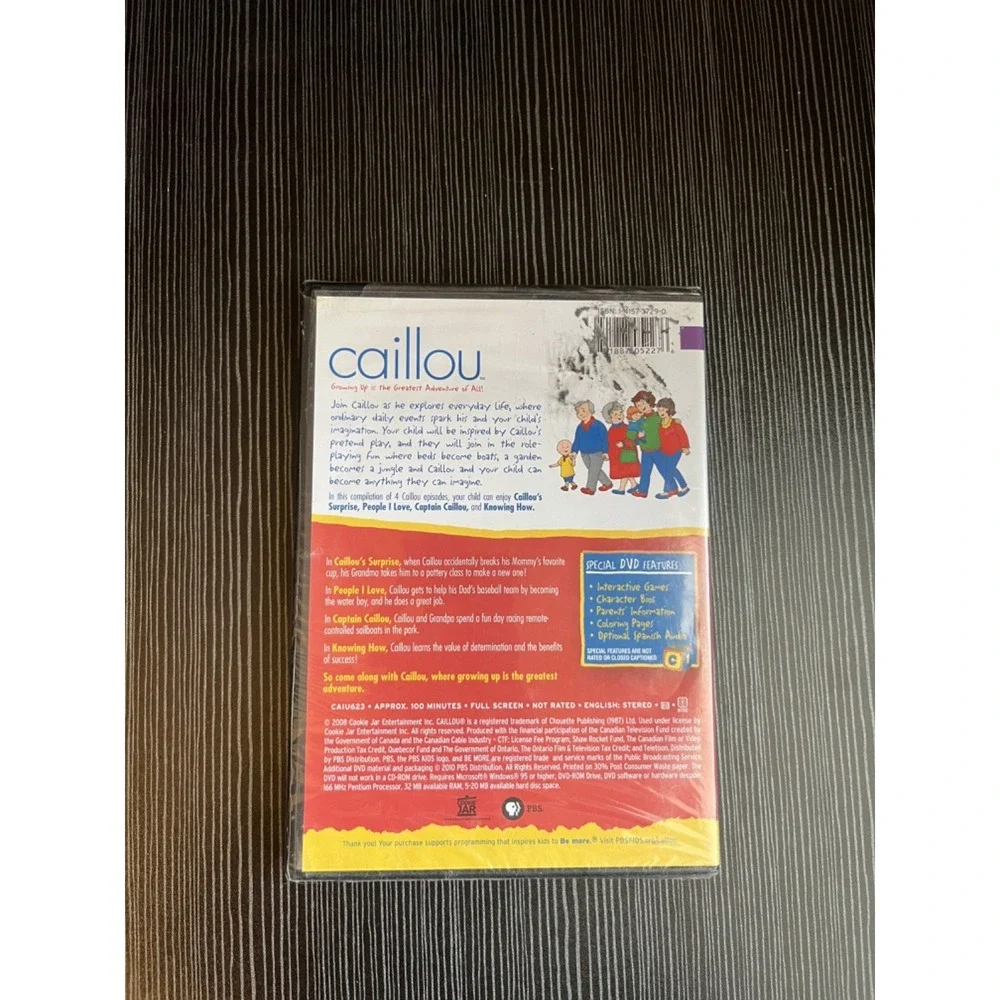 Caillou - Caillous Family Favorites (DVD, 2008) - Picture 2 of 2